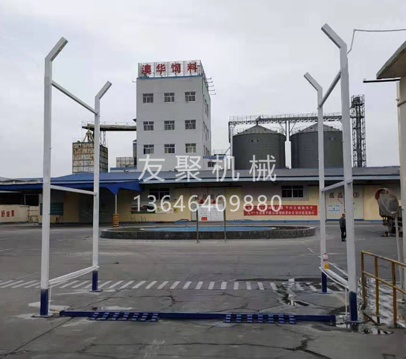 运输车喷淋消毒通道