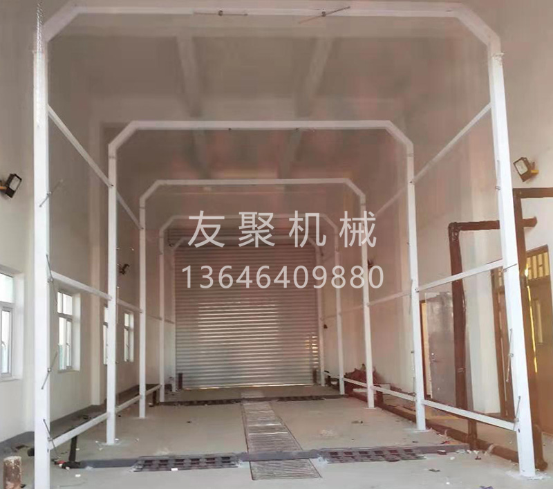 猪场喷淋消毒通道