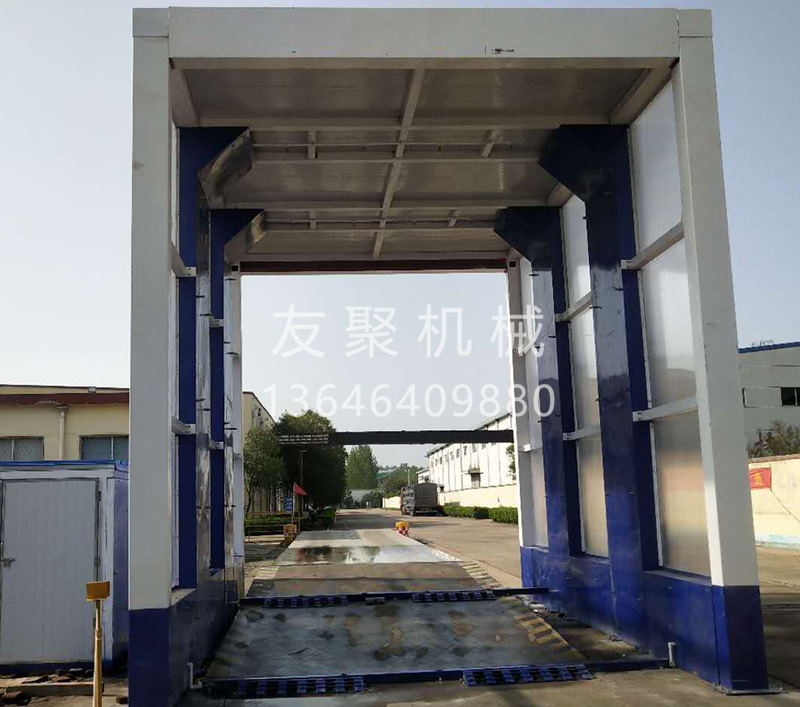 牧场喷淋消毒通道