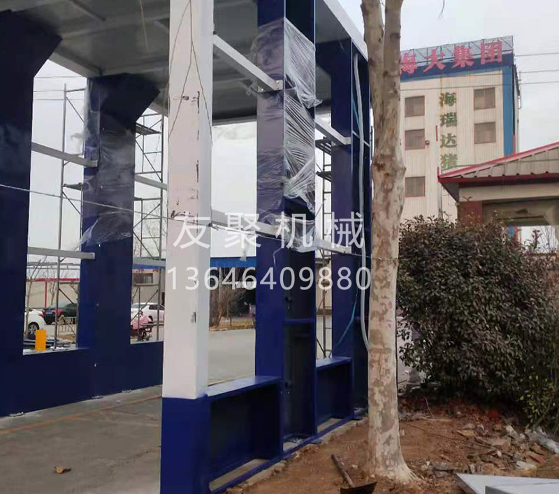 自动感应洗消通道